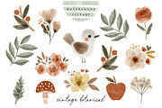 64 Boho Woodland Animal Clipart, an Animal Illustration by beatriceviyiwi (Thumbnail 5 of 6)