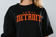 DETROIT PNG SVG Digital Files, Retro, a Graphic by Vector Portal (Thumbnail 4 of 5)