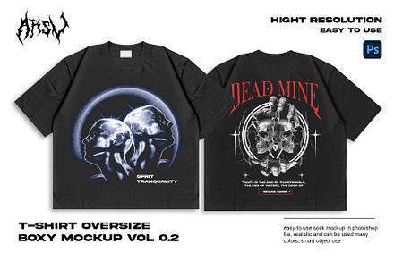 T-SHIRT OVERSIZE BOXY VOL 0.2 ARSV