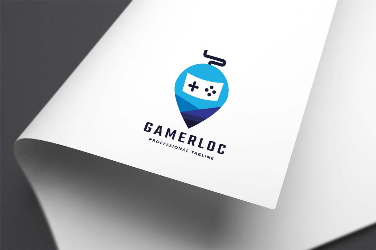 Gamer Location Logo, a Branding & Logo Template by Design_Planet (Photo 3 of 4)