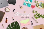 Feminine Scene Creator, a Product Mockup by smuug (Thumbnail 1 of 6)