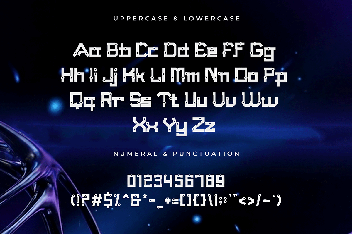 Vexion – Modern Futuristic AI Font, a Handwritten Font by overlaytemplates (Photo 4 of 5)