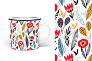 Floral seamless pattern, a Pattern Graphic by hanifa_design (Thumbnail 6 of 11)