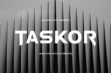 Taskor - Logo Font