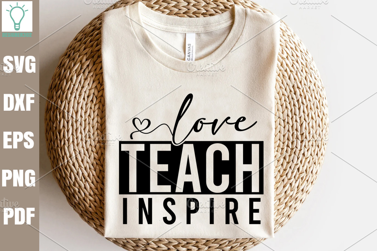 Boho Teacher SVG Bundle, Teacher SVG, a Graphic by Designer302 (Photo 9 of 17)