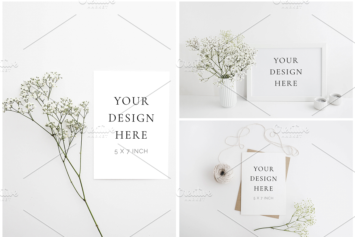 Baby's Breath Of Spring Bundle, a Print Template by Imperium Nordique (Photo 2 of 5)