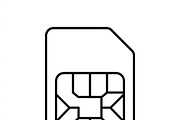 34 Smartphone Essentials Icon Set, an Outline Icon by adenpinkstore (Thumbnail 8 of 15)