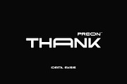 PREON - DISPLAY FONT, a Sans Serif Font by Ideal Eksis (Thumbnail 10 of 10)