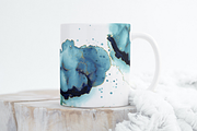 Blue Lagoon Alcohol Ink Textures, a Texture Graphic by Angela Roze (Thumbnail 6 of 9)