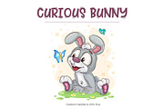 Set of Easter Bunny Image 01.T-Shirt, an Animal Illustration by KENO Mascots (Thumbnail 5 of 7)