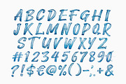 Dripline Font, a Handwritten Font by Handmadefont (Thumbnail 2 of 10)