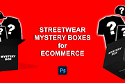Streetwear Mystery Box Ecom Mockups, a Packaging Mockup by Infinity Mockups (Thumbnail 1 of 4)