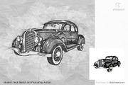 Tech Sketch Art Photoshop Action, an Action Add-On by SlideSalad (Thumbnail 31 of 49)