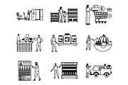 Aesthetic Grocery Store Illustration, an Illustration by Vector Portal (Thumbnail 4 of 5)