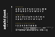 Adahi, a Sans Serif Font by productype1 (Thumbnail 13 of 15)