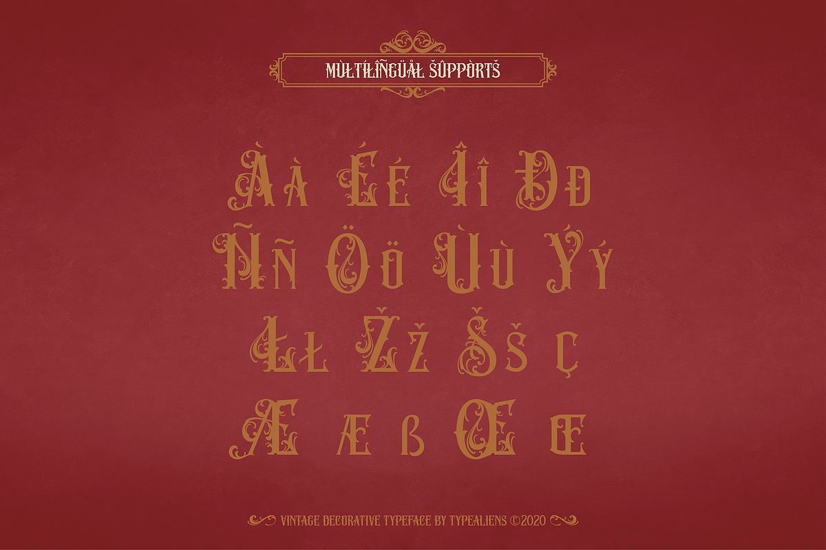 Ved Relret, a Font by ilhamtaro (Photo 10 of 11)