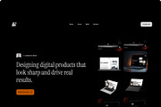Rads - Website Portfolio Framer, a Landing Page Template by bonjourdsgnco (Thumbnail 2 of 5)