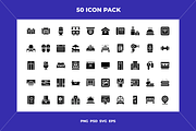 Hotel icons, an Outline Icon by Wencory (Thumbnail 1 of 2)