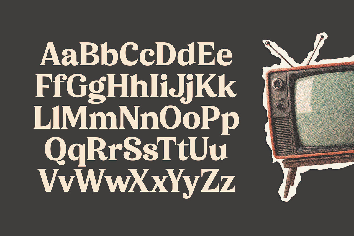 Sonttak Bold Retro Display Serif, a Serif Font by timelesstype.co (Photo 9 of 15)