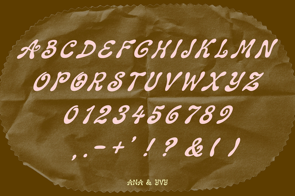 BALOME | Curvy Display Font, a Handwritten Font by ana & yvy (Photo 9 of 12)