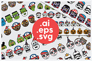 Sale ! Halloween Avatars + Free Font, an Icon by fopifopi (Thumbnail 3 of 5)