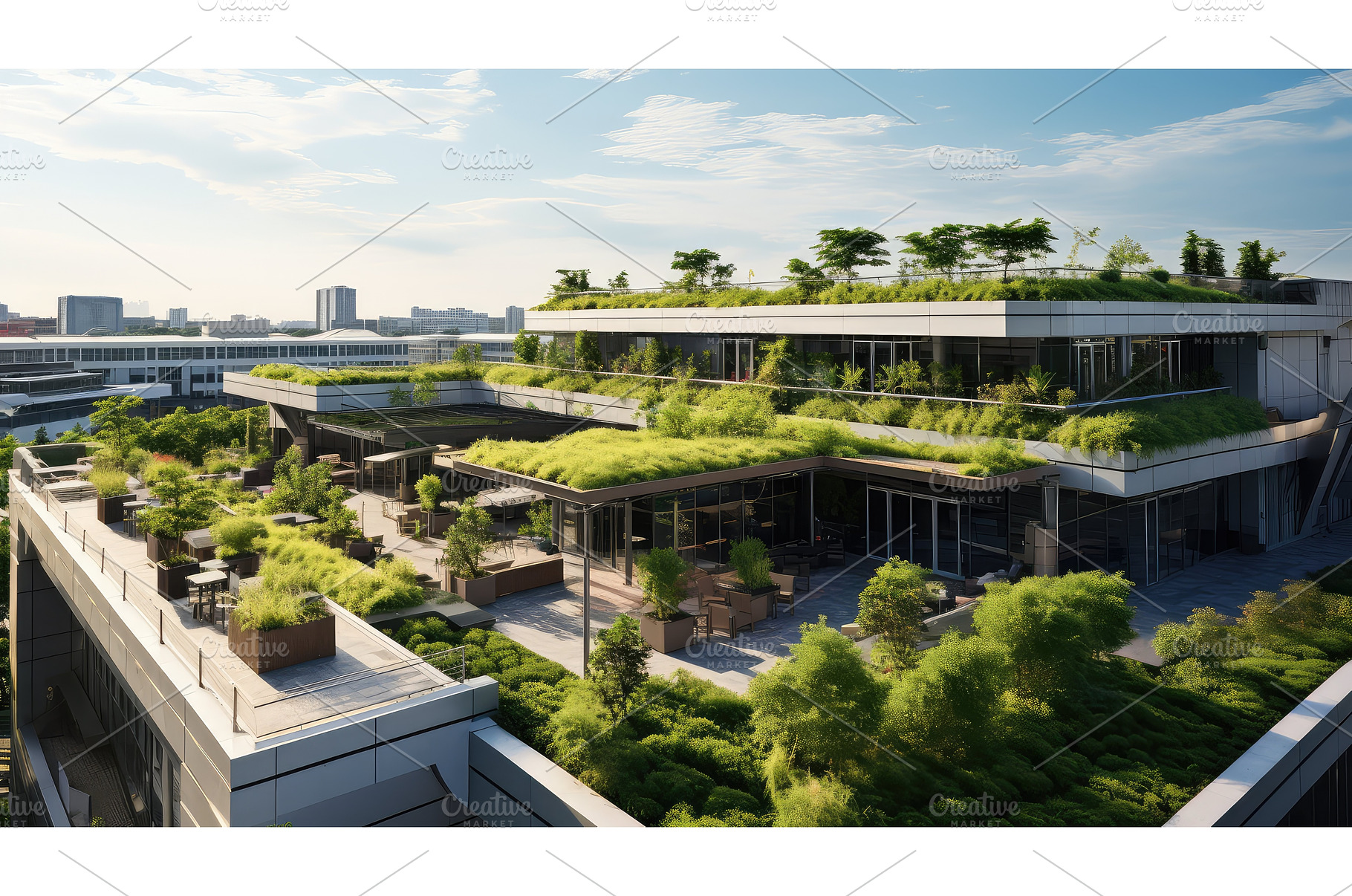 fashion urban mall building ai, a Background Photo by pikepicture