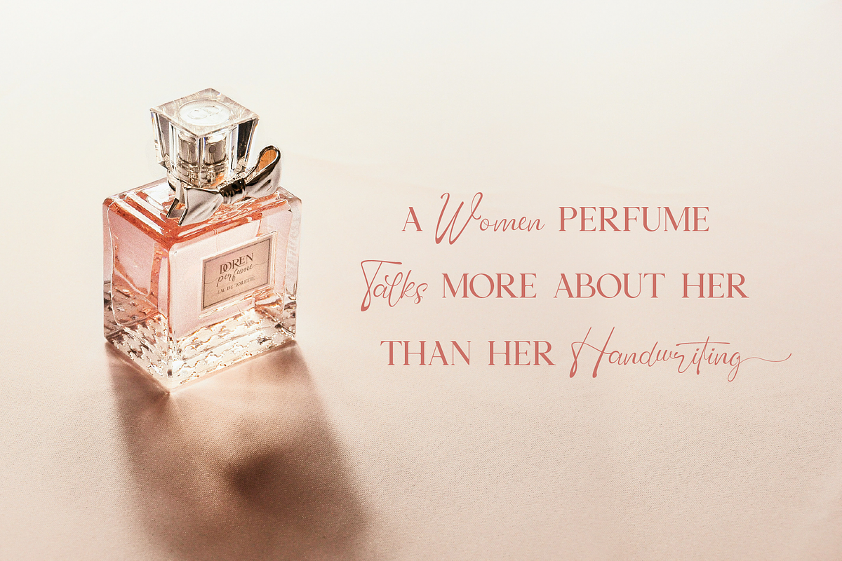 Doren Perfume, a Serif Font by Burntilldead (Photo 13 of 15)