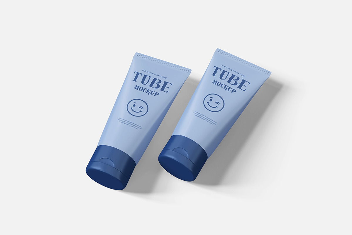 Cosmetic Tube Mockup PSD, an Advertising Mockup by Indah (Photo 6 of 6)