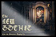 The New Gothic, a Blackletter Font by Jeremiah Richthofen (Thumbnail 6 of 7)