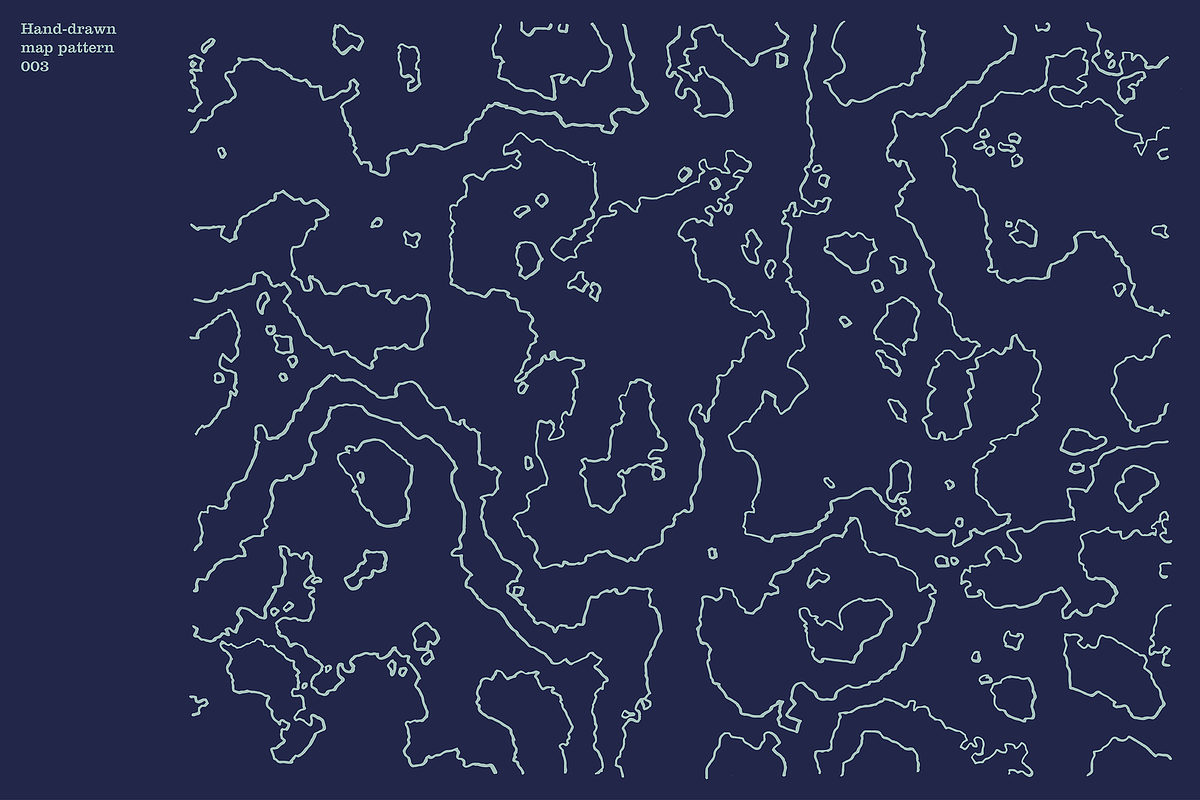 Hand-drawn vector maps volume 2, an Object Graphic by The Shop (Photo 4 of 26)