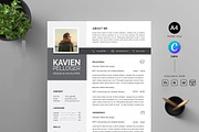 Professional Resume CV Template, a Resume Template by Blackcloud_Creations (Thumbnail 7 of 8)