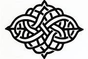 Celtic Knot Tribal Tattoo Bundle, an Illustration by Designs_River (Thumbnail 3 of 9)