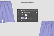 Misty shorts pants mockup, a Bottom Mockup by Barmecide Mockup Studio (Thumbnail 3 of 3)