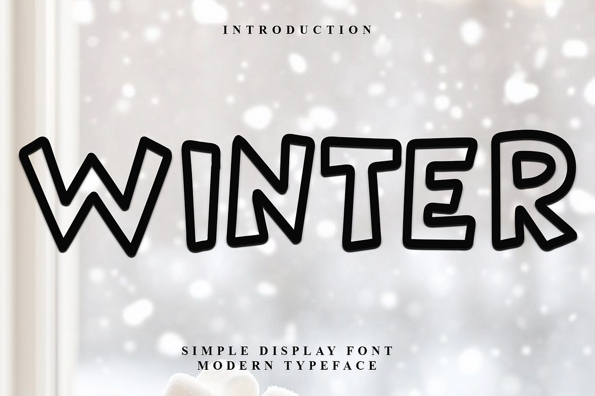 Winter, a Script Font by InermediaSTUDIO (Photo 1 of 6)