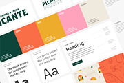 One Page Brand Guide InDesign, Canva, a Templates & Theme by Hannah Bacon Design (Thumbnail 6 of 6)