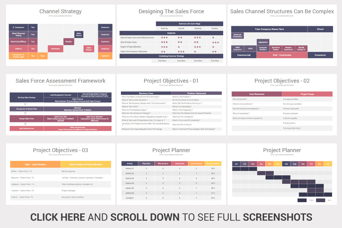 Creative Tables Google slides, a Presentation Template by OceanArt (Photo 19 of 28)