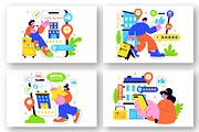 10 Hotel Reviews Illustration, a Person Illustration by denayunebgt (Thumbnail 4 of 4)