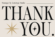 Montegar - Elegant Celestial Serif, a Serif Font by Lettertype Studio (Thumbnail 15 of 15)