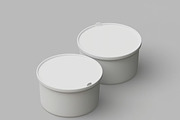 Ice Cream Cup Mockup, a Packaging Mockup by renderstockmarket (Thumbnail 2 of 4)