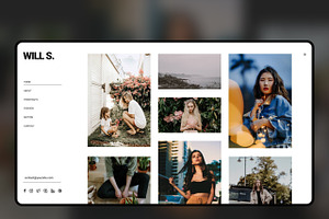 Will - Fashion Photographer Template, a HTML Template by TemplatesJungle