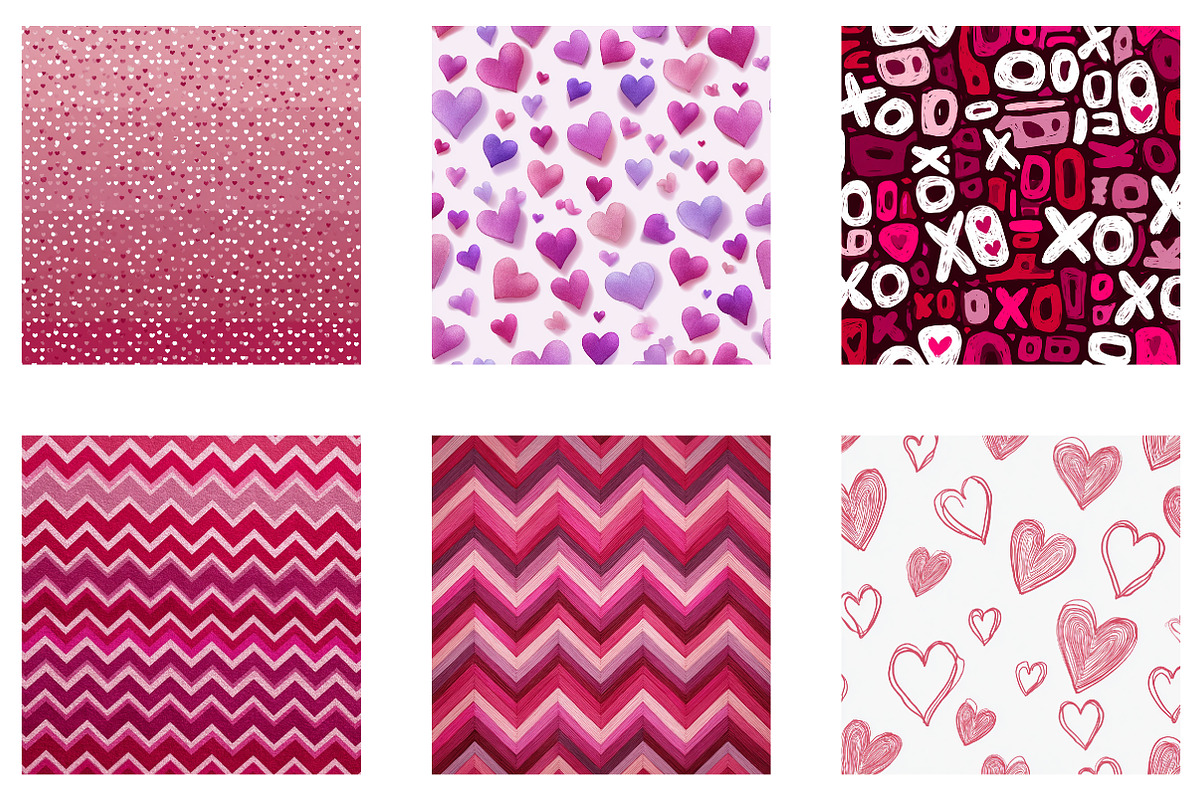 valentine digital heart paper, an Illustration by CreationArt (Photo 2 of 3)
