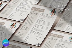 CV/Resume Template, a Resume Template by The Creative Studio