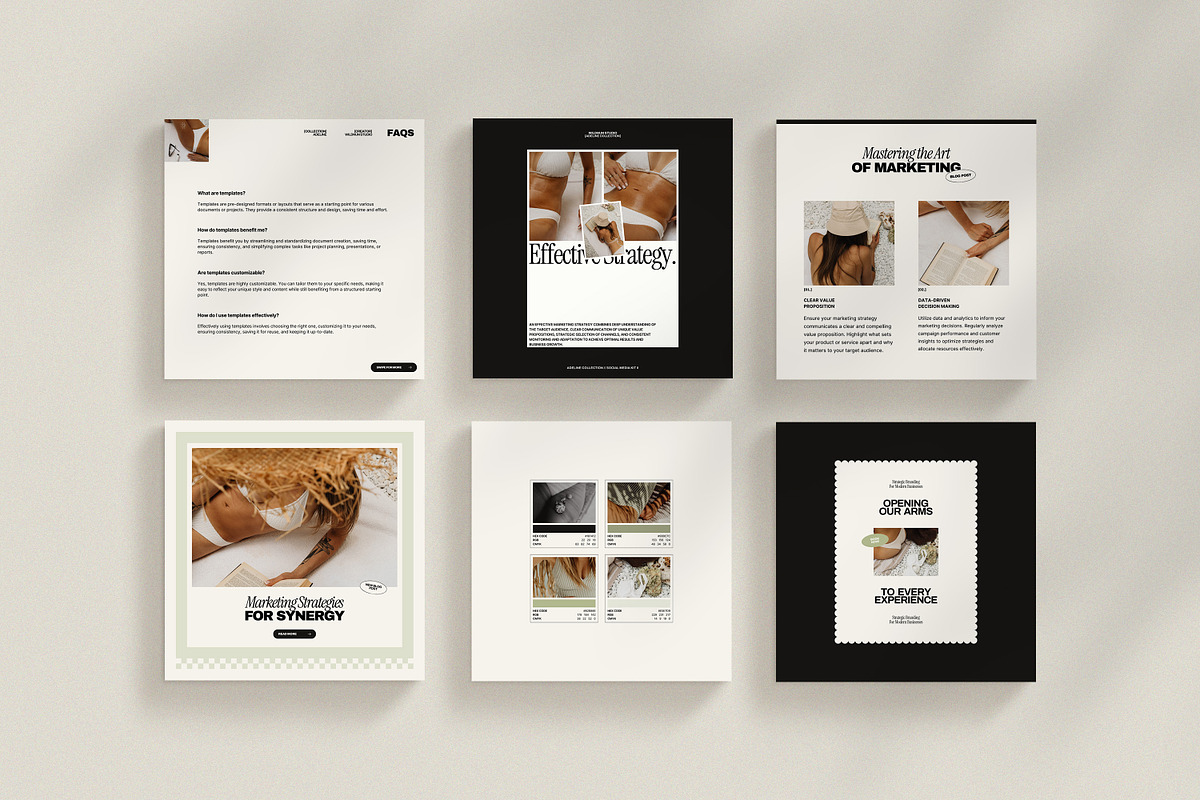 ADE / Social Media Kit (II), a Social Media Template by Wildnun Studio (Photo 7 of 23)