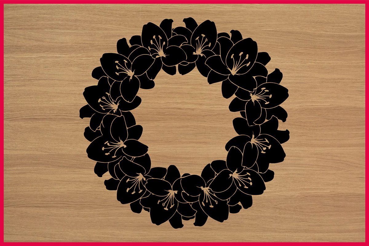 50 Elegant Floral Frame Bundle, an Illustration by BIPLOB EXPERT (Photo 2 of 4)