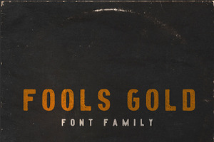 Fools Gold Font