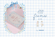 Bowette: Whimsical Frames & Papers, an Object Graphic by Purple (Thumbnail 6 of 11)