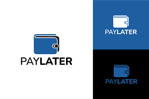 Pay Later Logo Simple, a Branding & Logo Template by zaqilogo