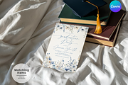 Watercolor Wildflower Grad Invite, an Invitation Template by Digital_Mind (Thumbnail 1 of 3)