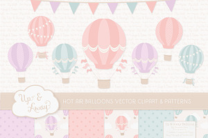 Pastel Balloons and Papers, an Illustration by Amanda Ilkov