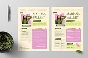 Modern Creative CV Resume, a Resume Template by Annora Studio (Thumbnail 2 of 6)